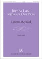 Just as I Am, Without One Plea Two-Part choral sheet music cover